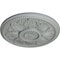 Ekena Millwork Edinburgh Ceiling Medallion (Fits Canopies up to 5 1/4"), 18"OD x 1 3/4"P, Primed White CM18ED - alternate 4
